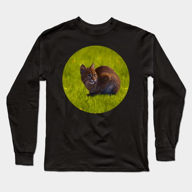Bobcat Long Sleeve T-Shirt by Guardi